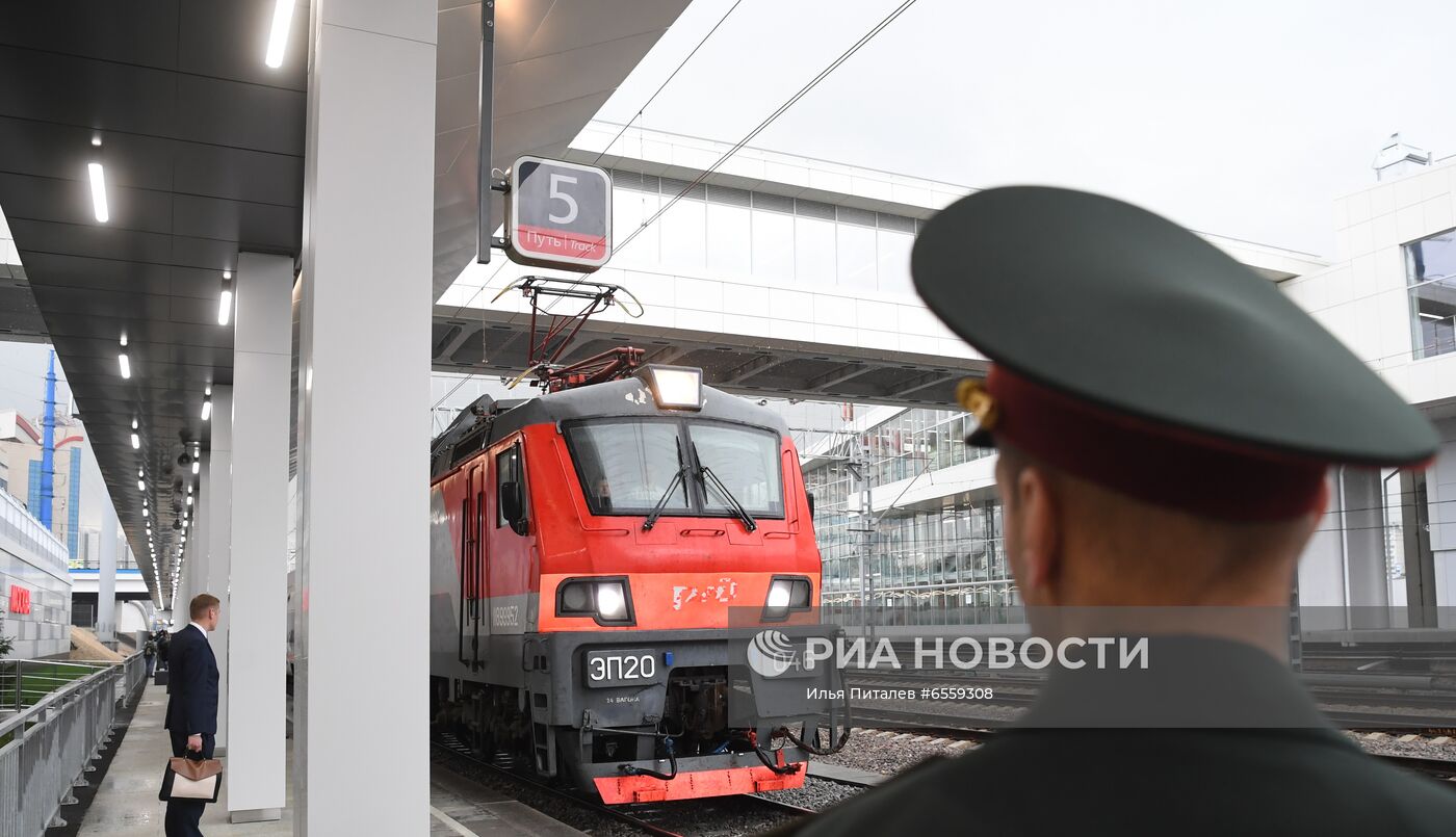 Открытие нового вокзального комплекса Восточный