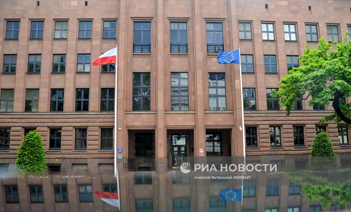 Здание МИДа Польши в Варшаве