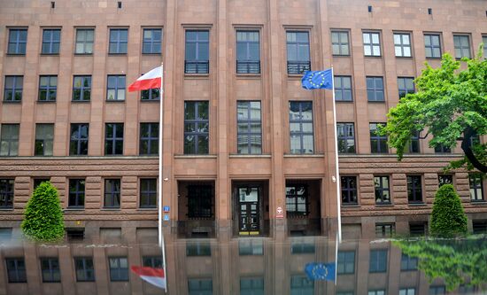 Здание МИДа Польши в Варшаве