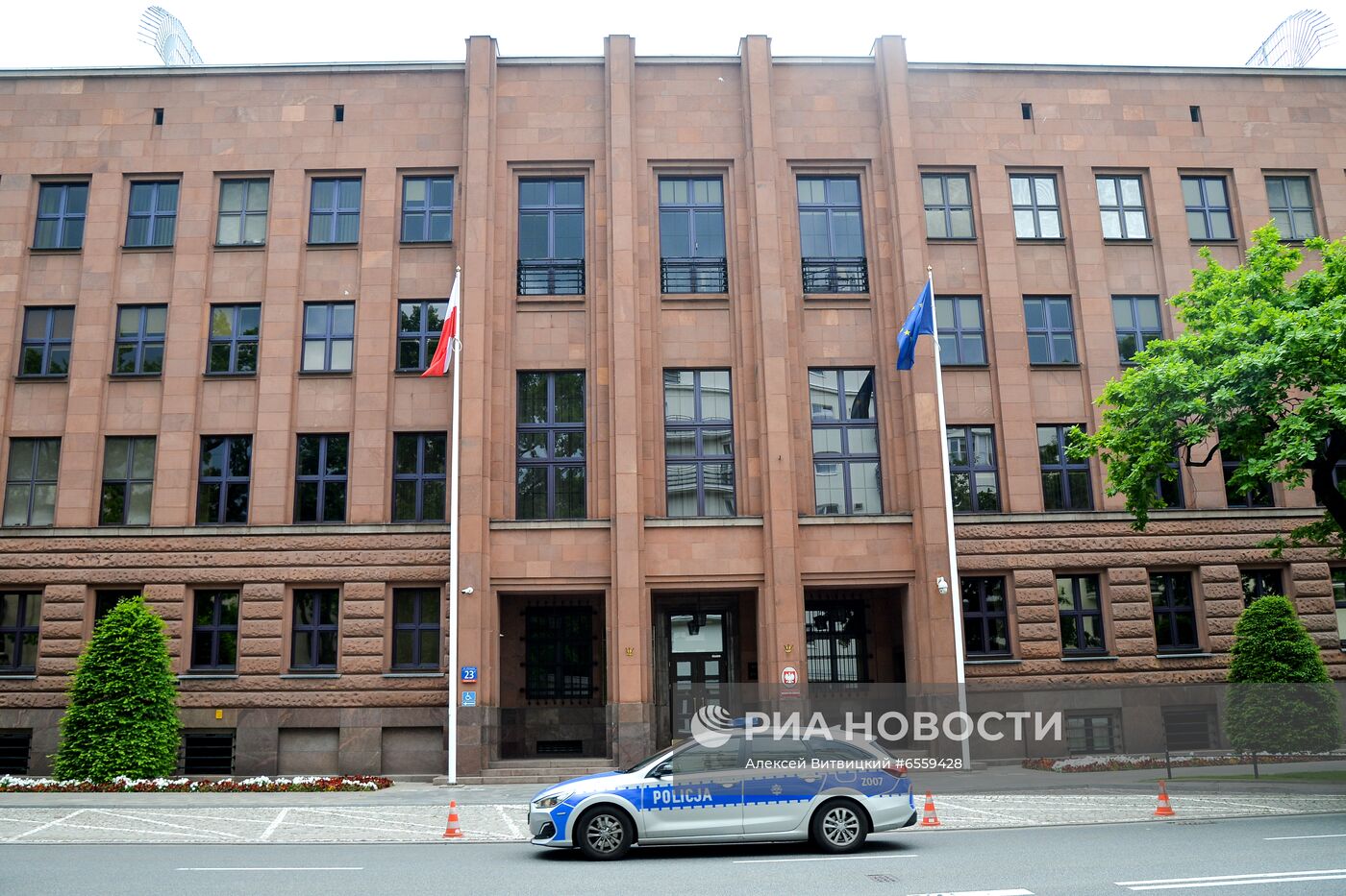 Здание МИДа Польши в Варшаве