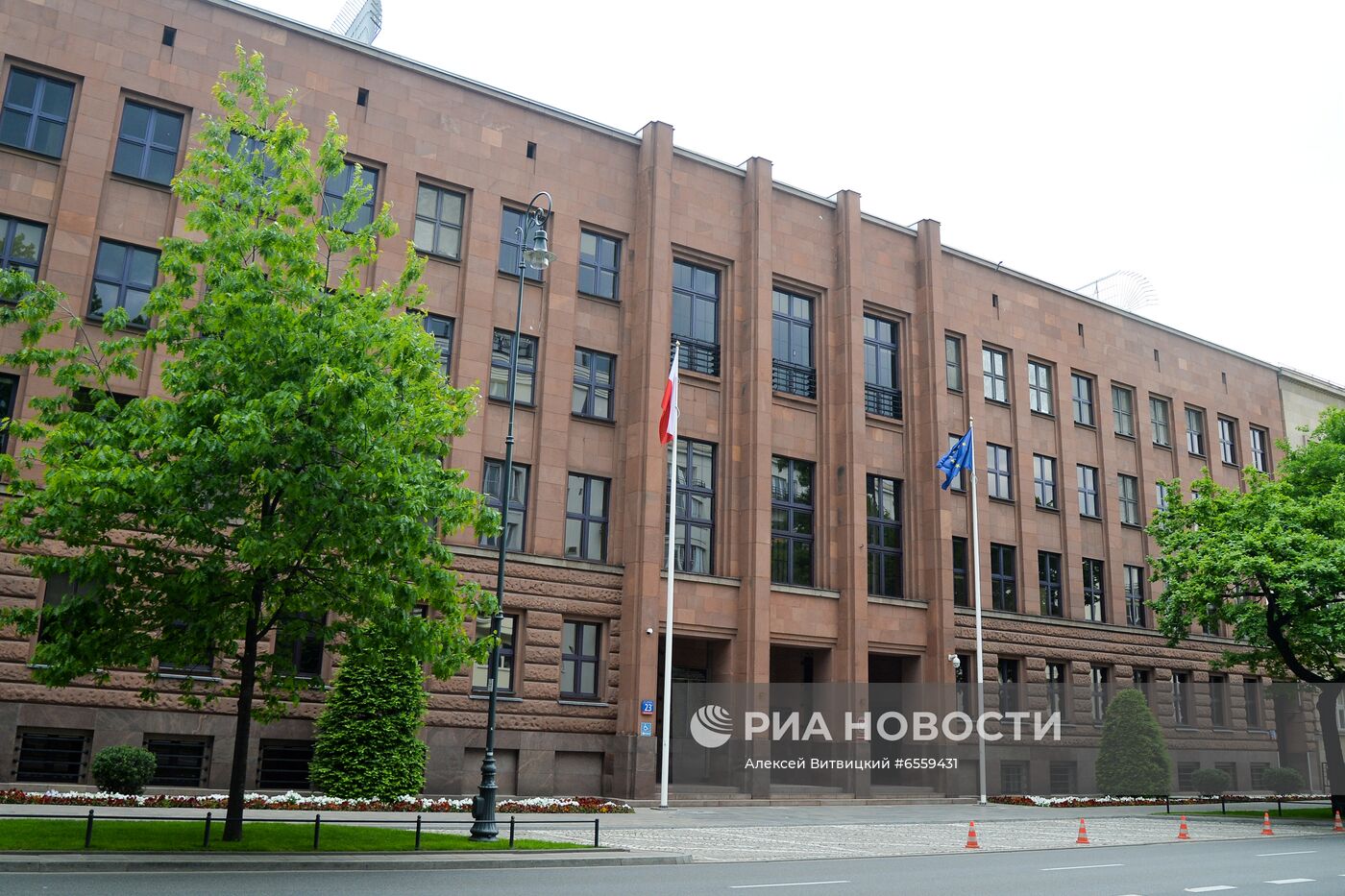 Здание МИДа Польши в Варшаве