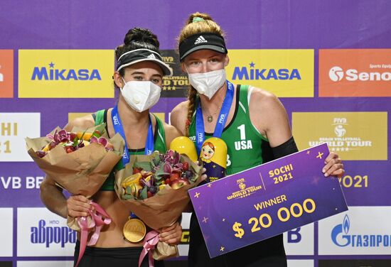 Пляжный волейбол. Этап Мирового тура FIVB. Женщины