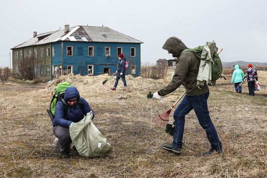 Туристический субботник в Териберке