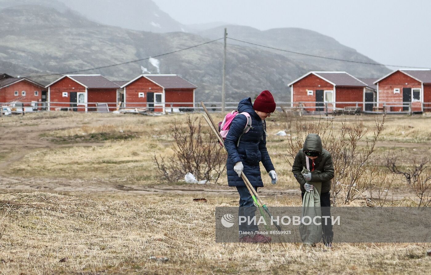 Туристический субботник в Териберке