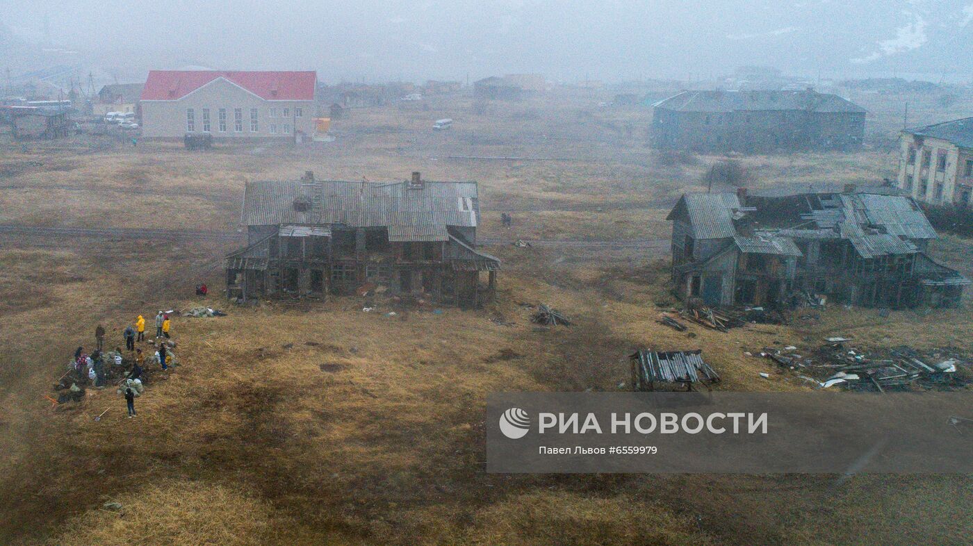 Туристический субботник в Териберке