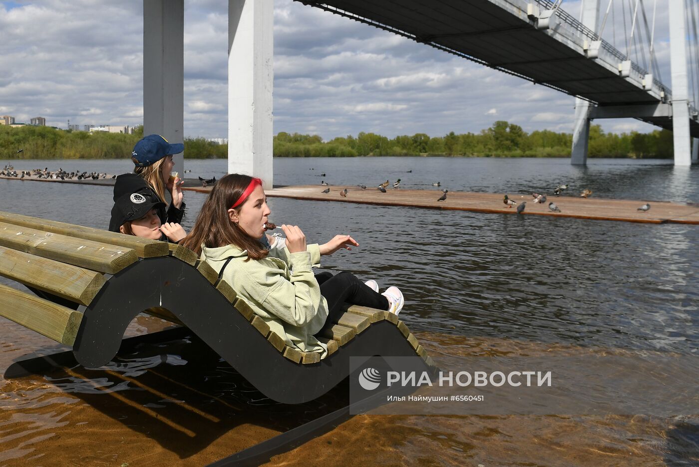 Половодье в Красноярске