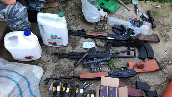 ФСБ пресекла деятельность подпольных оружейных мастерских