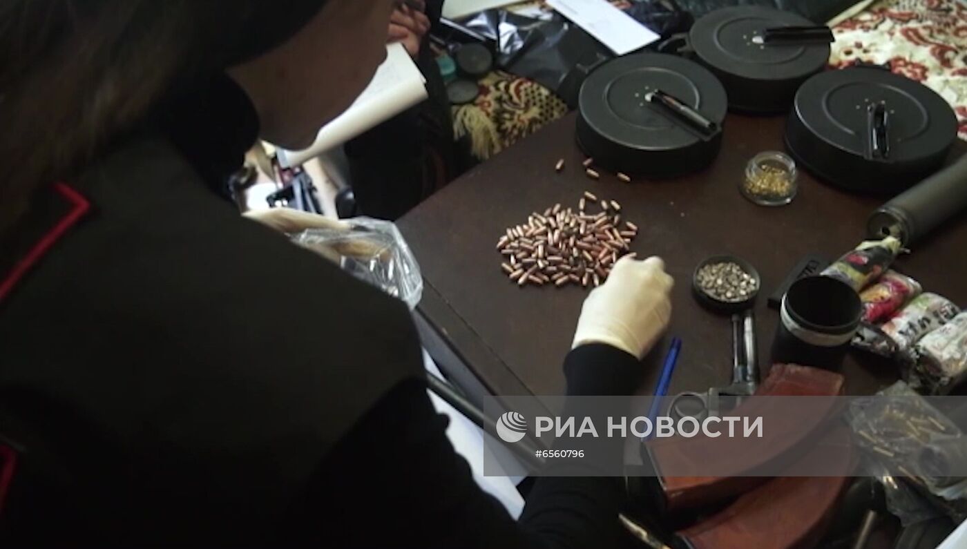 ФСБ пресекла деятельность подпольных оружейных мастерских