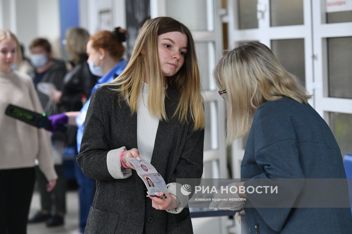 Единый государственный экзамен в Москве | РИА Новости Медиабанк