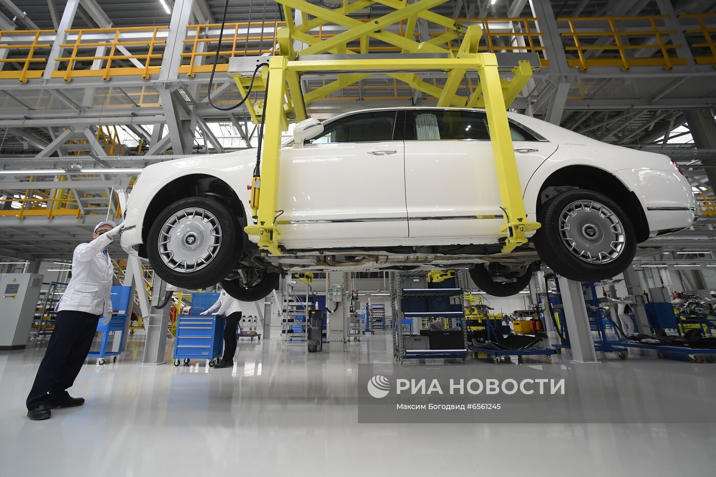 Старт серийного производства автомобилей Aurus Senat