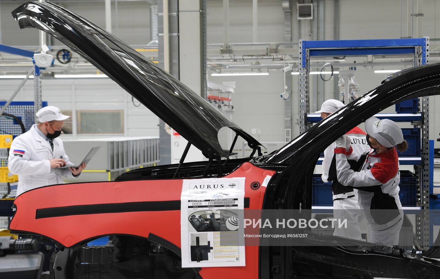 Старт серийного производства автомобилей Aurus Senat
