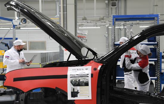 Старт серийного производства автомобилей Aurus Senat 