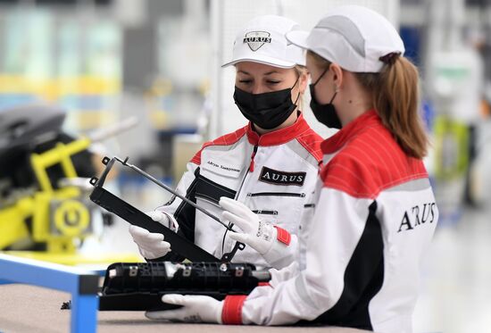 Старт серийного производства автомобилей Aurus Senat 