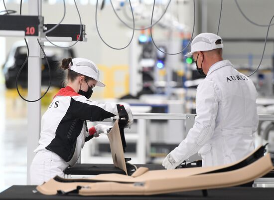 Старт серийного производства автомобилей Aurus Senat 