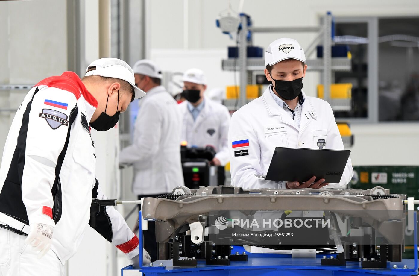 Старт серийного производства автомобилей Aurus Senat