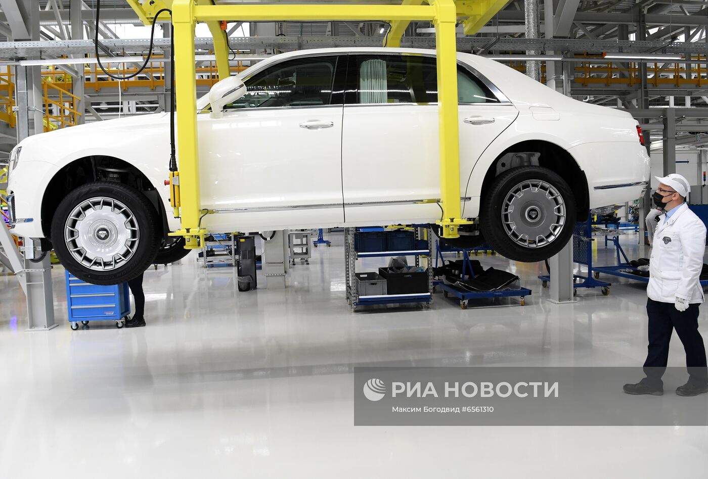 Старт серийного производства автомобилей Aurus Senat