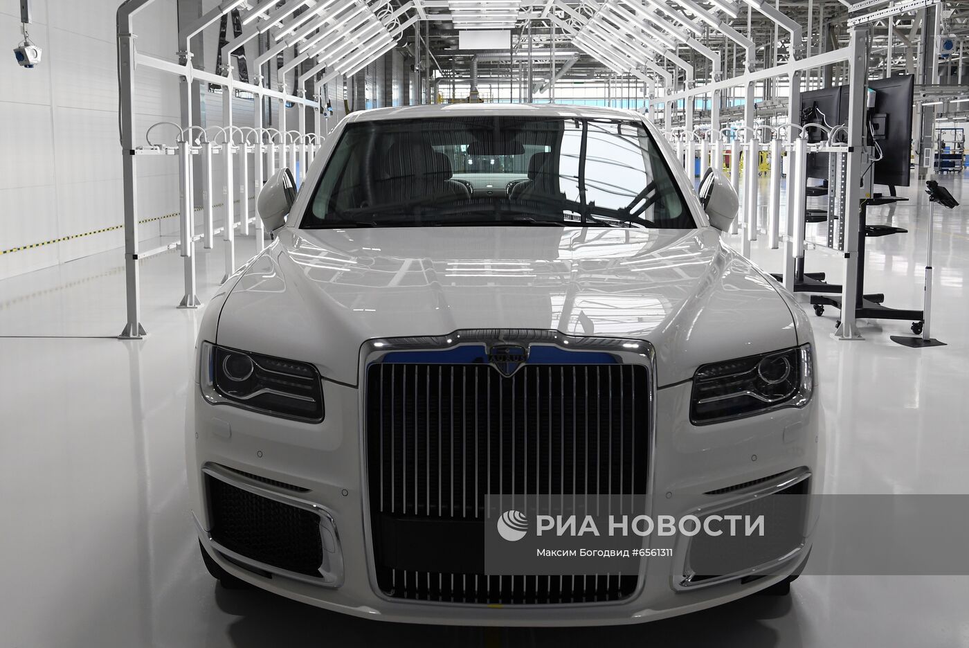 Старт серийного производства автомобилей Aurus Senat