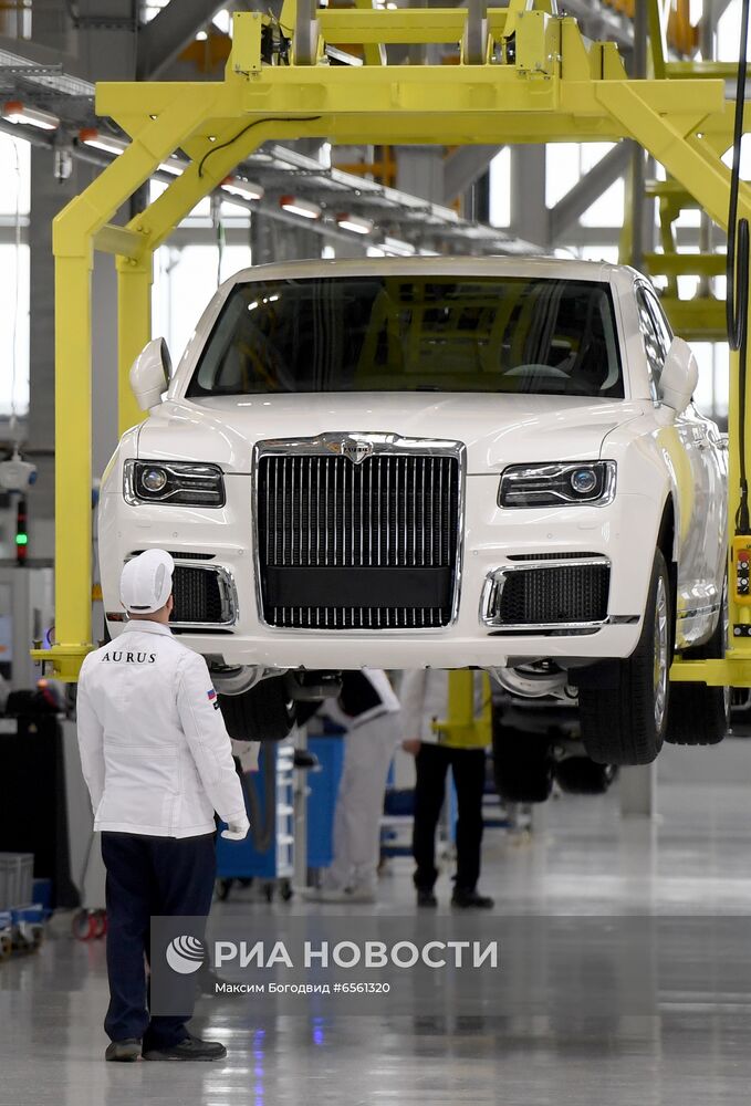 Старт серийного производства автомобилей Aurus Senat