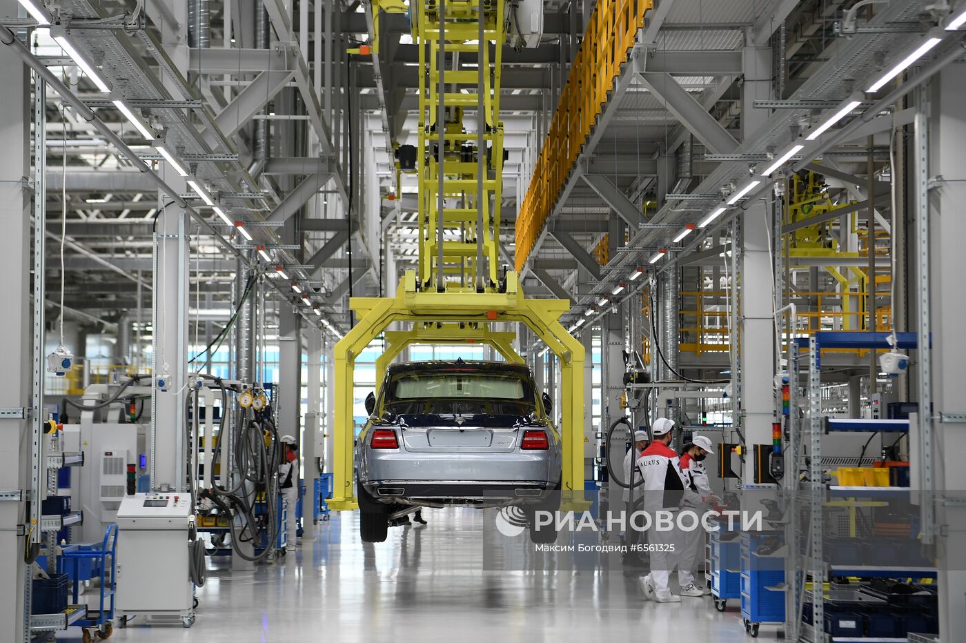 Старт серийного производства автомобилей Aurus Senat