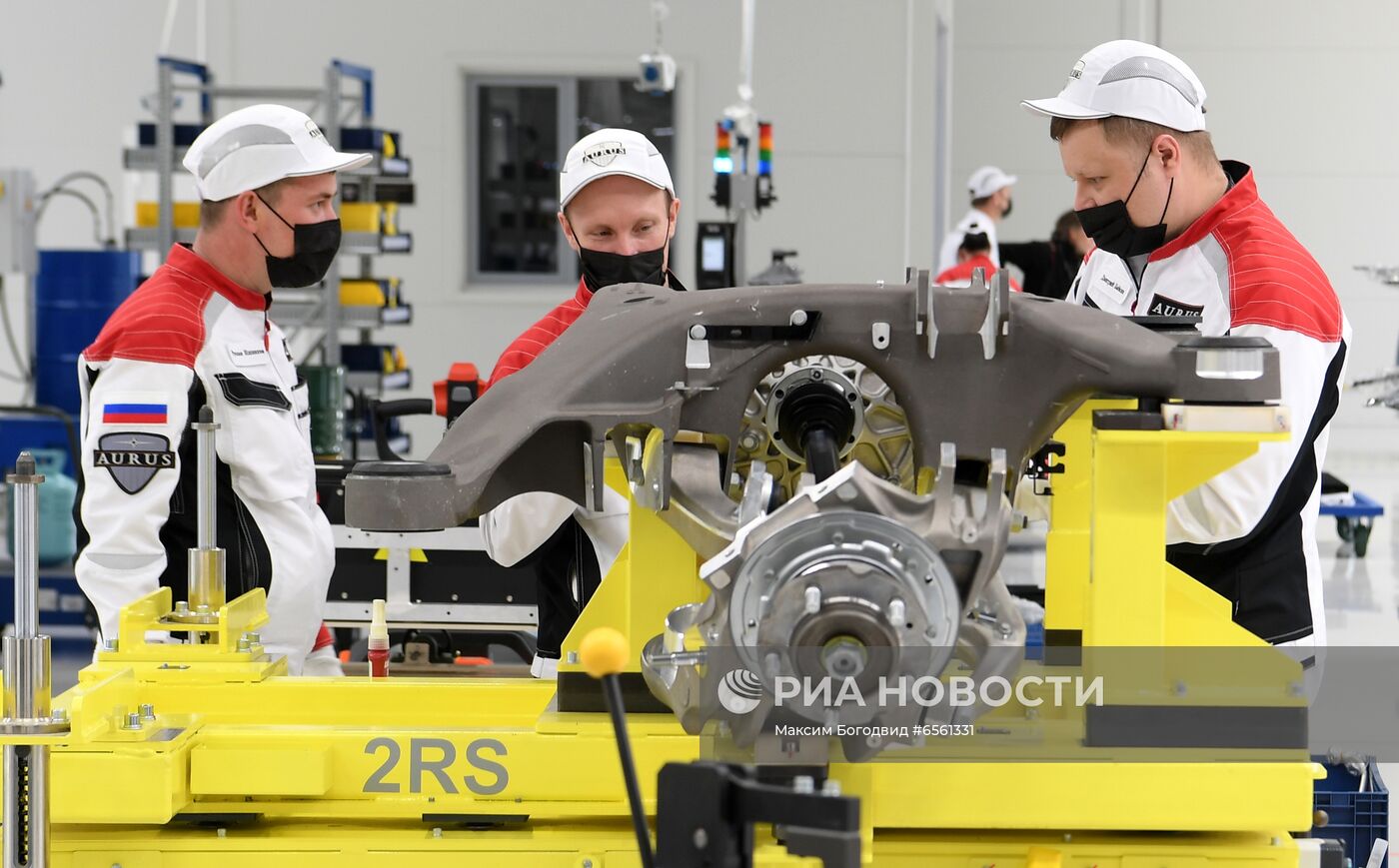 Старт серийного производства автомобилей Aurus Senat