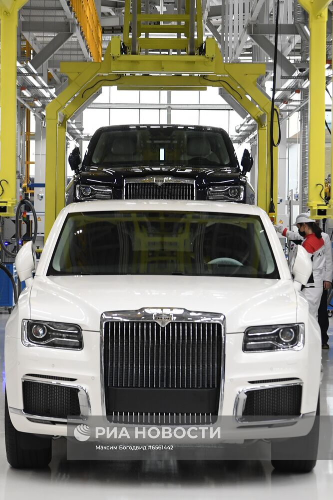 Старт серийного производства автомобилей Aurus Senat