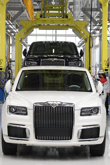 Старт серийного производства автомобилей Aurus Senat 