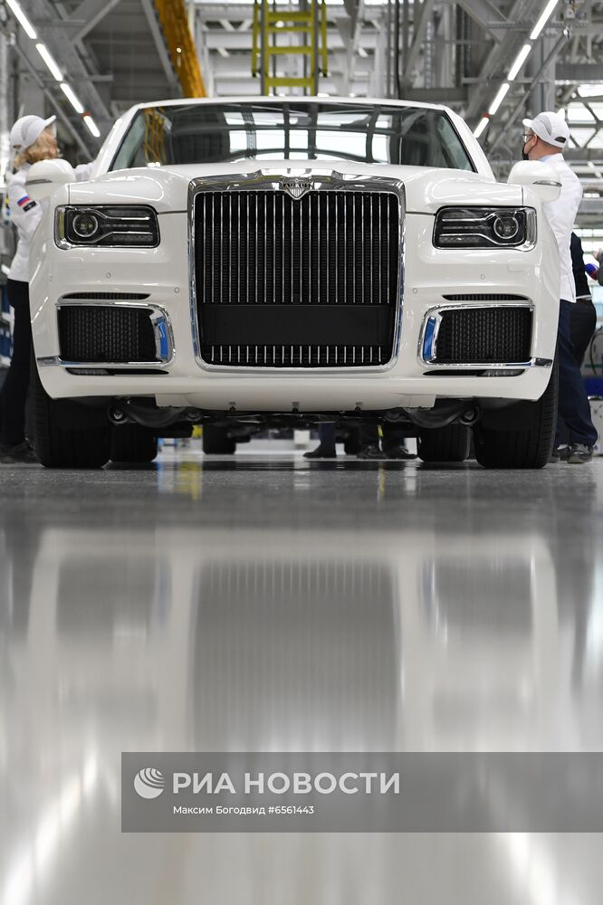 Старт серийного производства автомобилей Aurus Senat