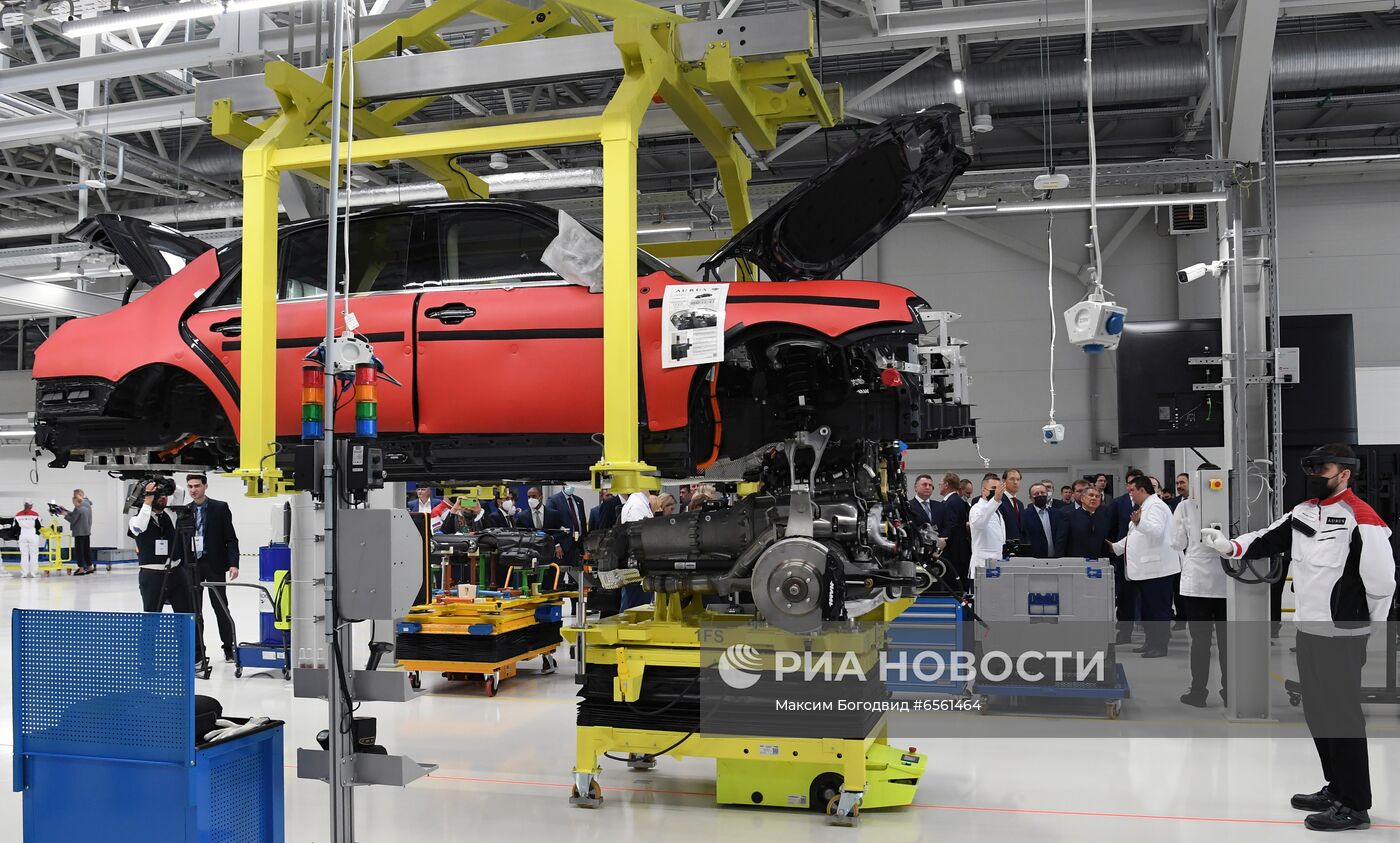 Старт серийного производства автомобилей Aurus Senat