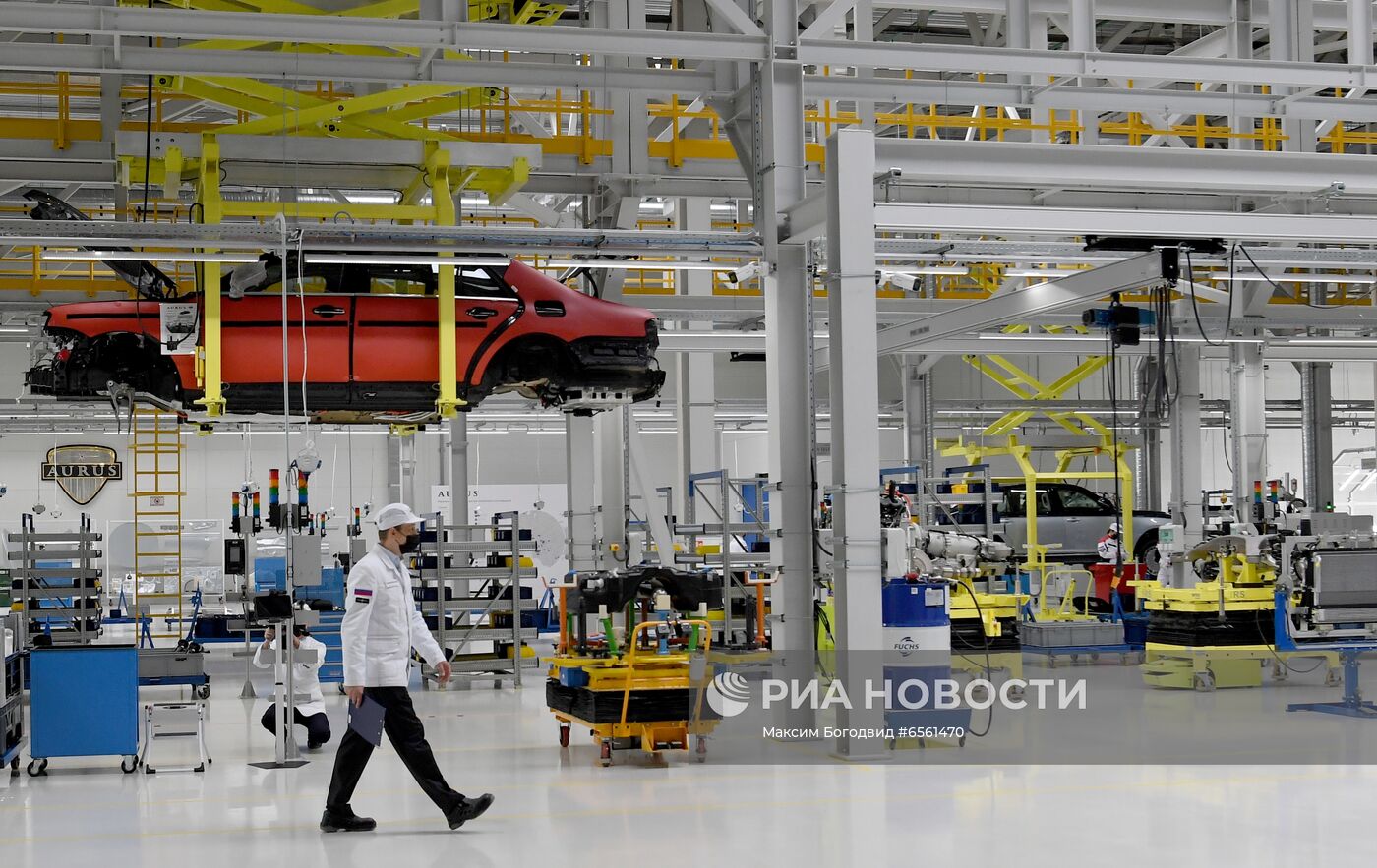 Старт серийного производства автомобилей Aurus Senat