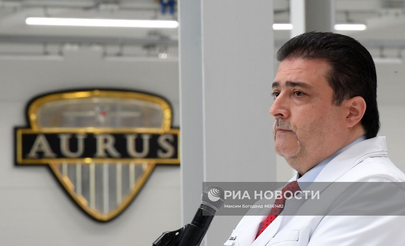 Старт серийного производства автомобилей Aurus Senat