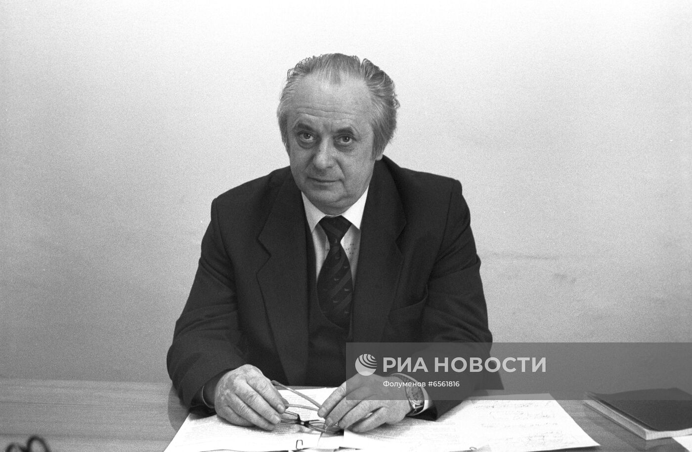 Заместитель директора Института Европы АН СССР В.Шенаев