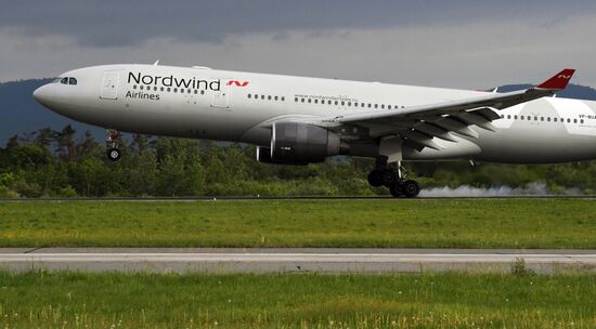 Первый беспосадочный рейс компании Nordwind Владивосток-Санкт-Петербург