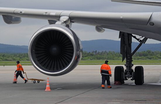 Первый беспосадочный рейс компании Nordwind Владивосток-Санкт-Петербург