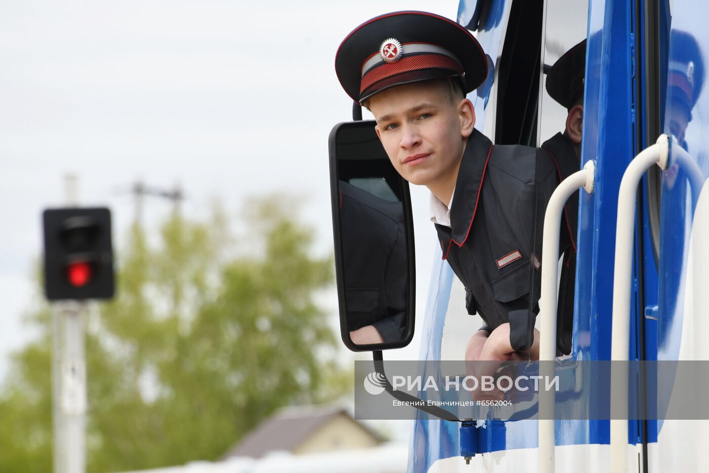 Открытие детской железной дороги в Чите