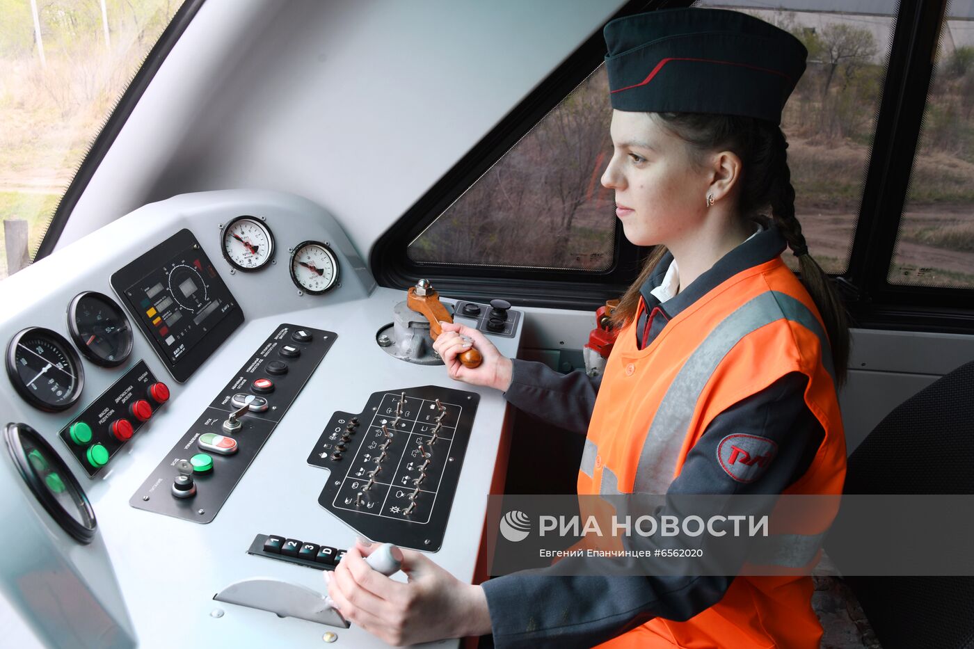 Открытие детской железной дороги в Чите