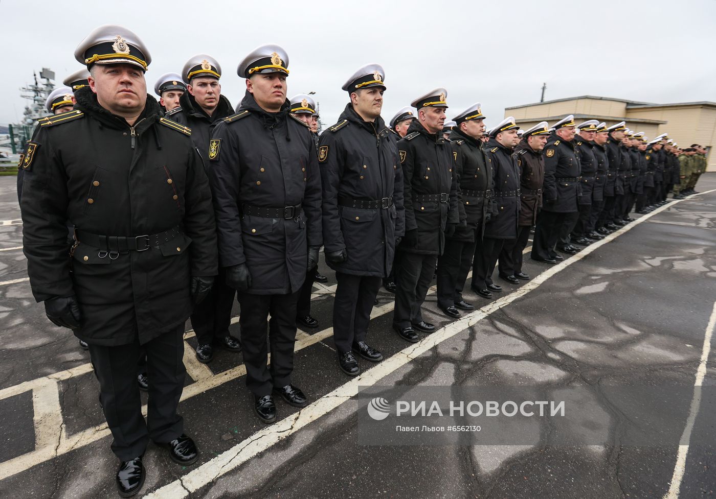 Празднование Дня Северного флота ВМФ России
