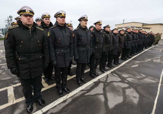 Празднование Дня Северного флота ВМФ России