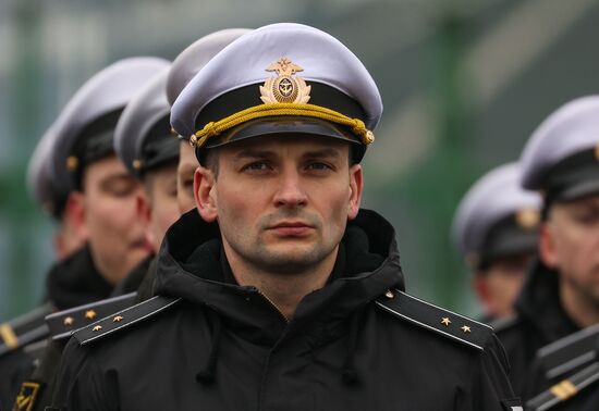 Празднование Дня Северного флота ВМФ России