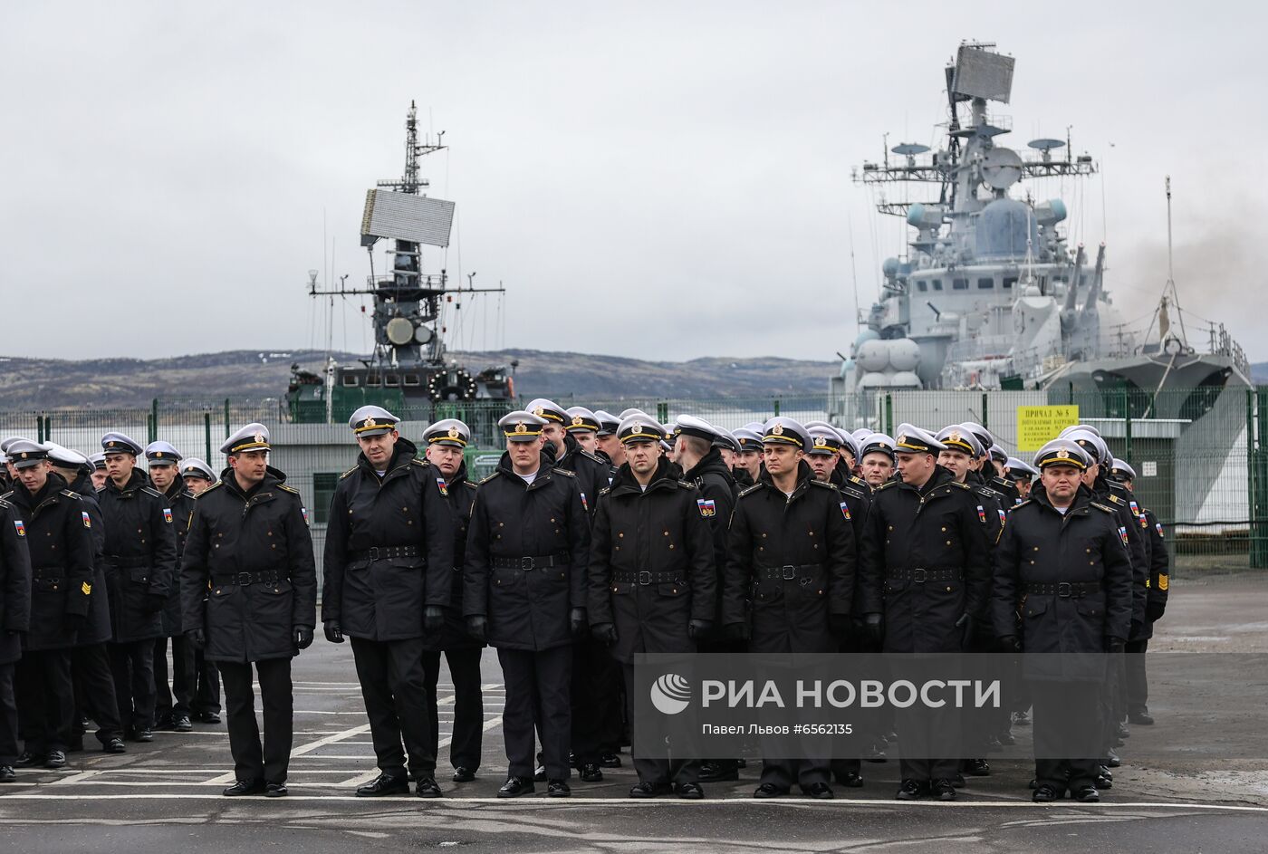 Празднование Дня Северного флота ВМФ России