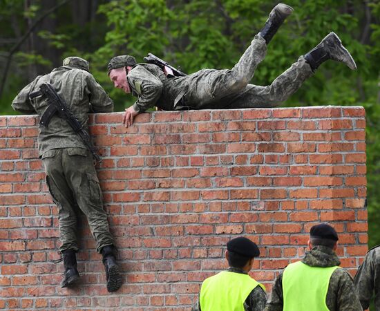 Всеармейский конкурс "Морской десант-2021" во Владивостоке