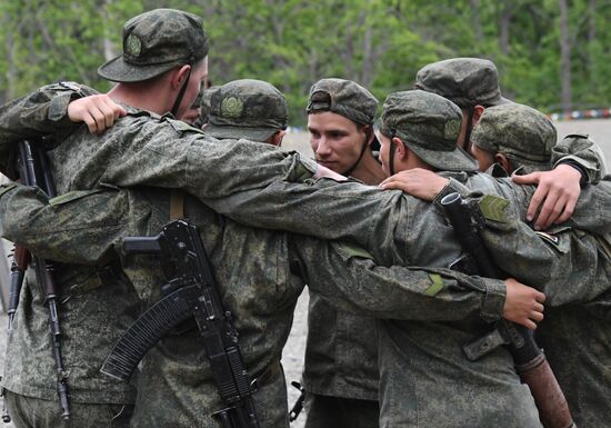 Всеармейский конкурс "Морской десант-2021" во Владивостоке