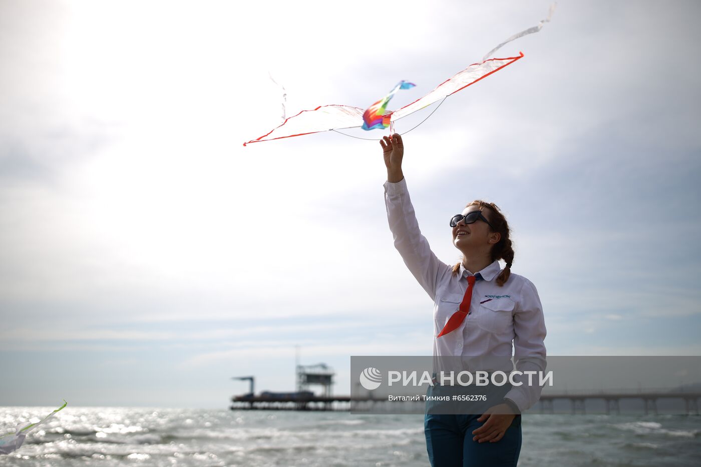 Начало летнего сезона в детском лагере "Орлёнок"