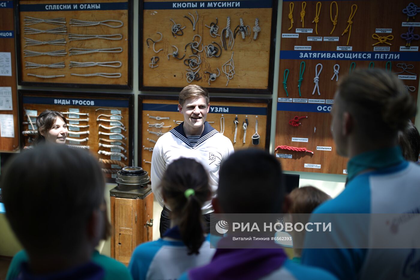 Начало летнего сезона в детском лагере "Орлёнок"