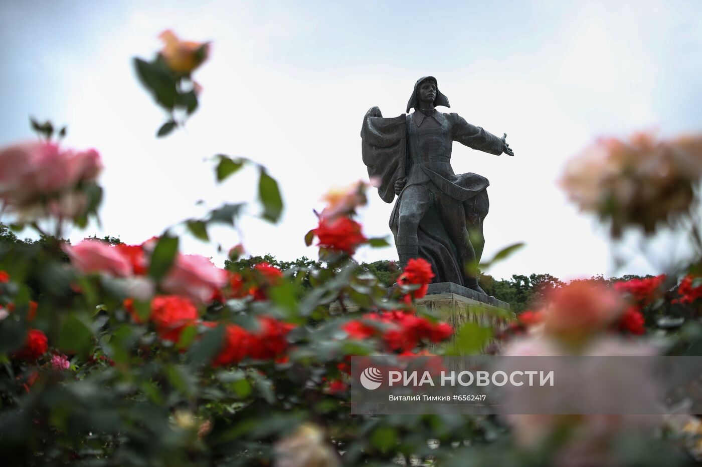 Начало летнего сезона в детском лагере "Орлёнок"