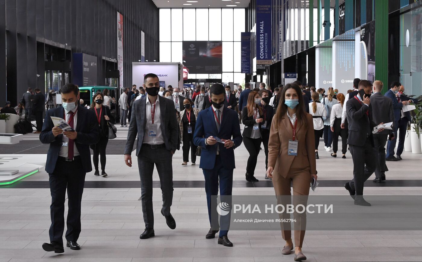 ПМЭФ-2021. Работа форума