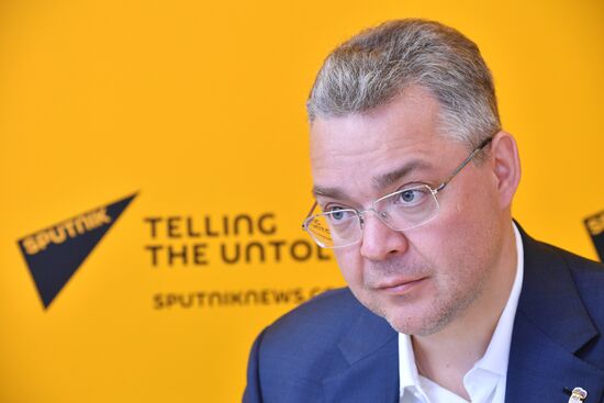 ПМЭФ-2021. Работа стенда МИА "Россия сегодня" 