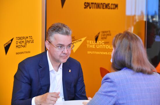 ПМЭФ-2021. Работа стенда МИА "Россия сегодня" 