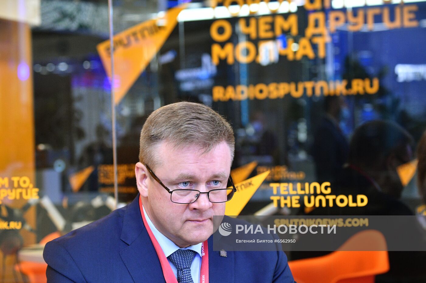 ПМЭФ-2021. Работа стенда МИА "Россия сегодня"