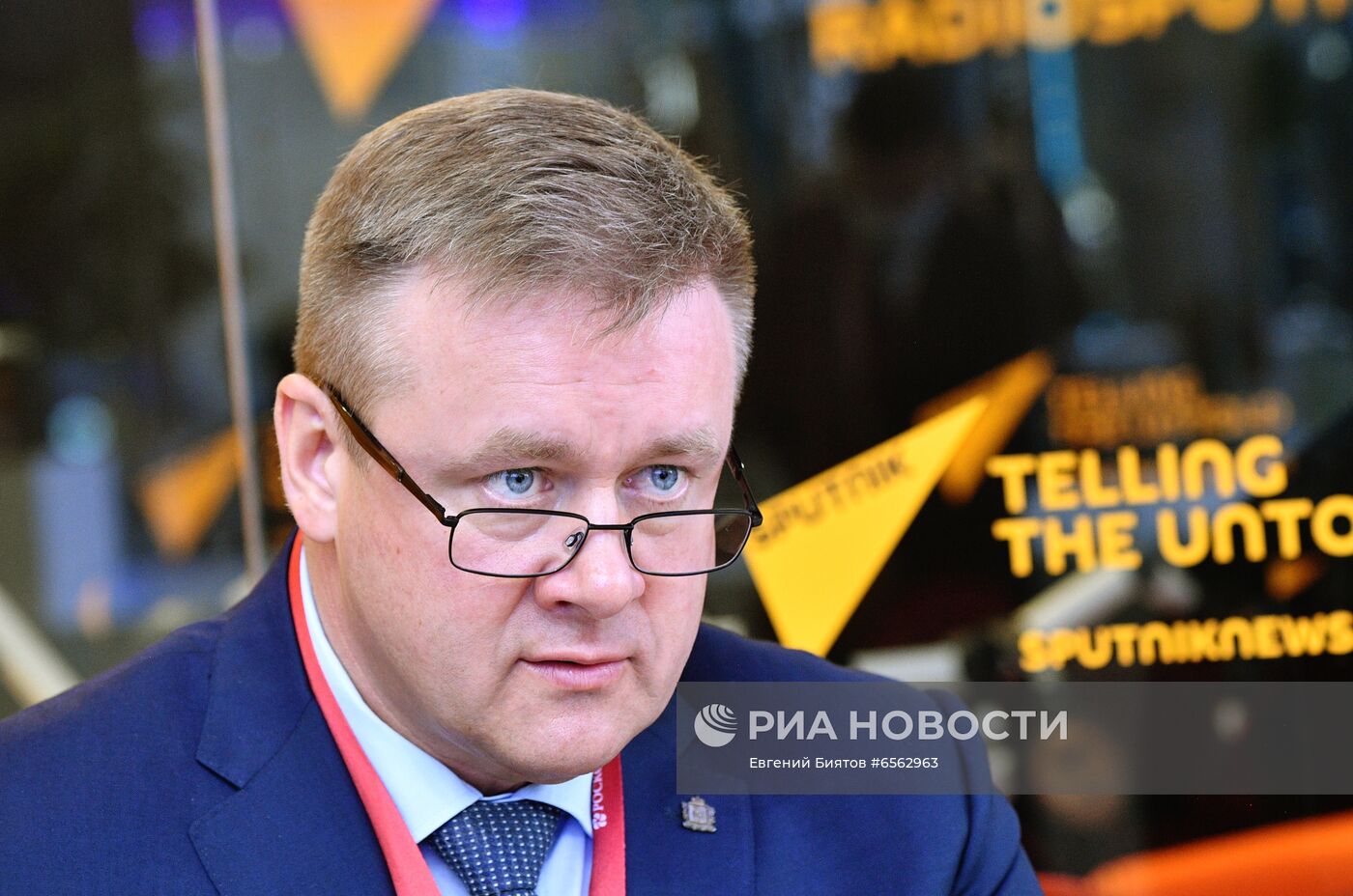 ПМЭФ-2021. Работа стенда МИА "Россия сегодня"