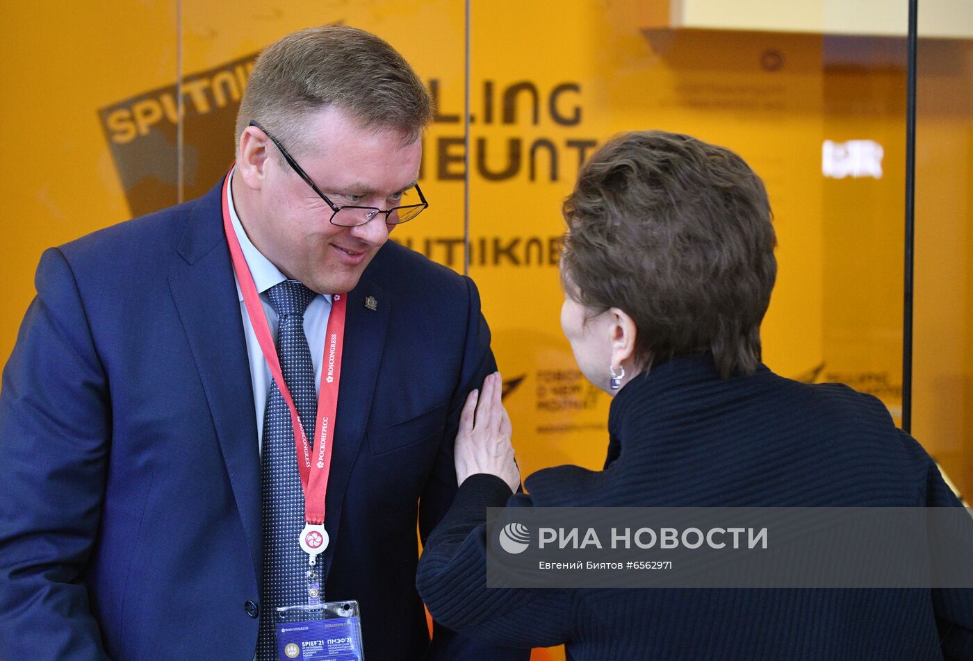 ПМЭФ-2021. Работа стенда МИА "Россия сегодня"